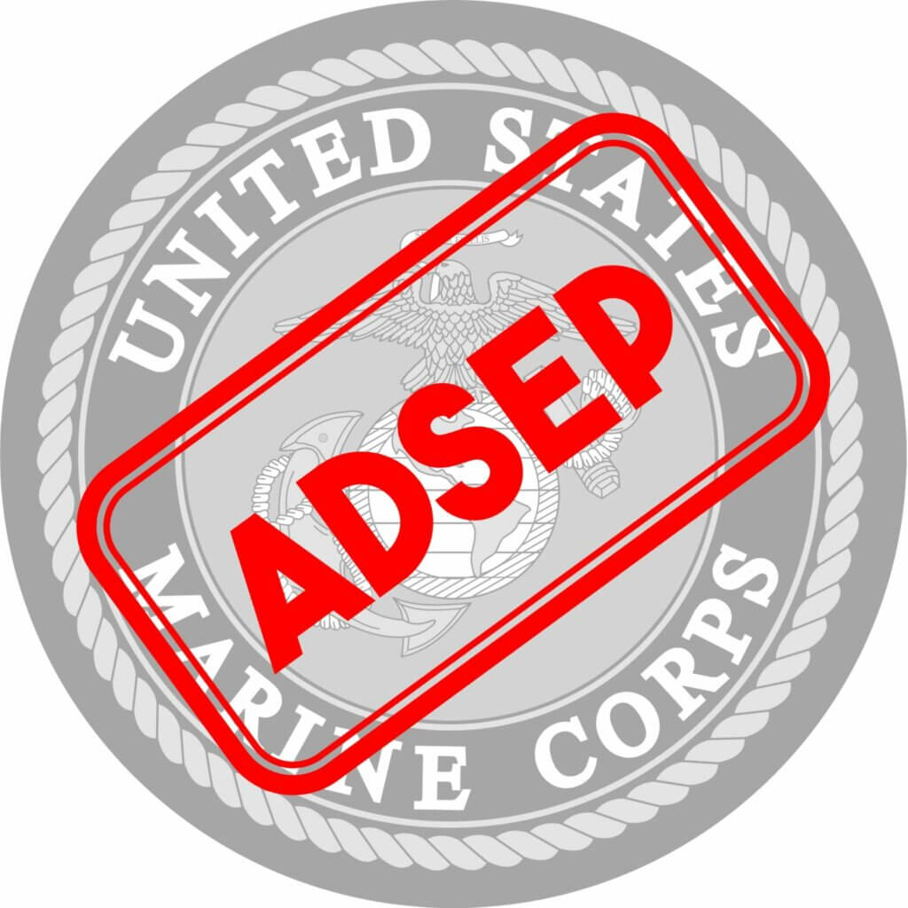 Marine Corps ADSEP Response Template