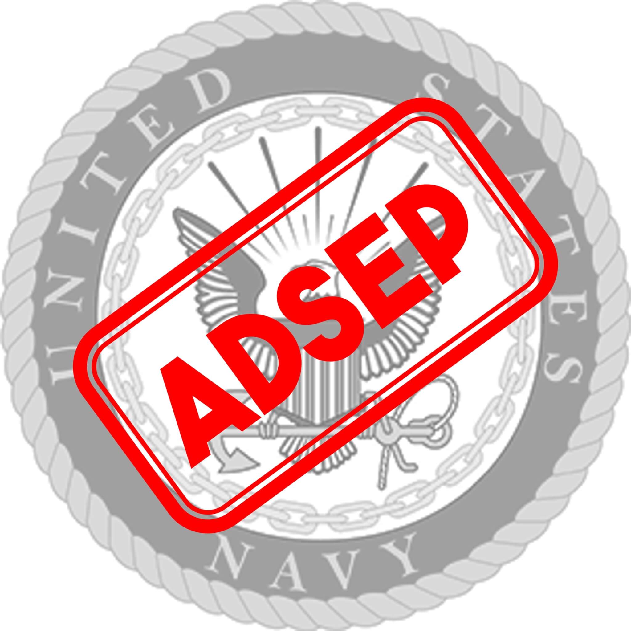 Navy ADSEP Response Template