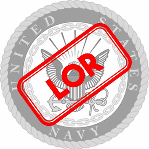 Navy LOR